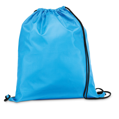 Picture of CARNABY 210D DRAWSTRING BACKPACK RUCKSACK in Light Blue