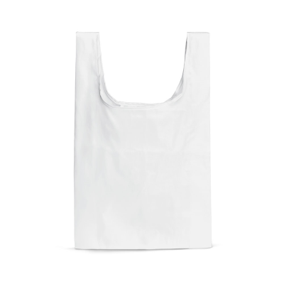 Picture of PLAKA FOLDING BAG in 210D in White
