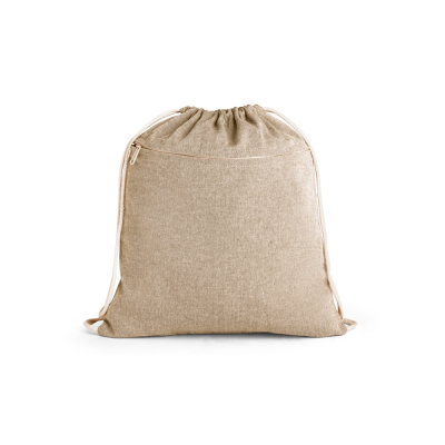 Picture of CHANCERY DRAWSTRING BAG in Recycled Cotton in Natural
