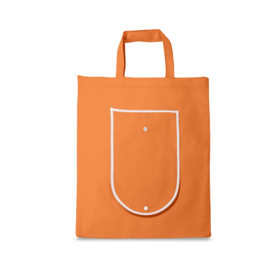 Picture of ARLON NON-WOVEN FOLDING BAG in Orange