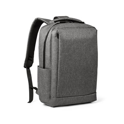 Picture of BOLOGNA 156 INCH LAPTOP BACKPACK RUCKSACK in 300D in Grey