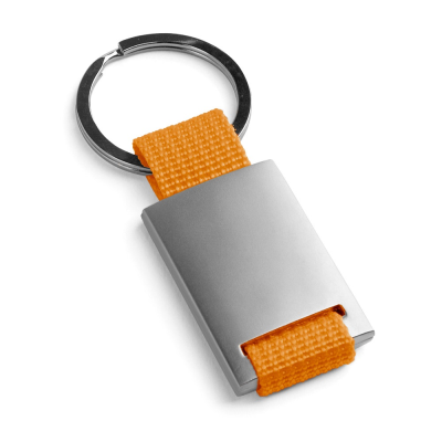 Picture of GRIPITCH METAL AND WEBBING KEYRING in Orange