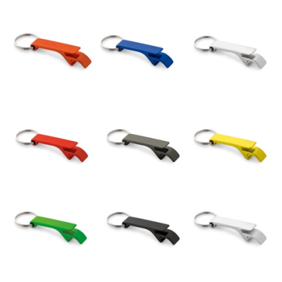 BAITT ALUMINIUM METAL BOTTLE OPENER KEYRING.