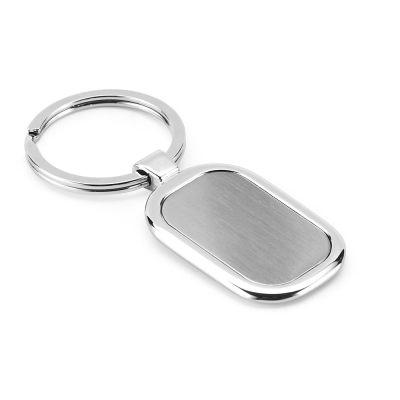 Picture of ZABEL METAL KEYRING in Satin Silver