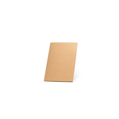 Picture of ALCOTT A6 NOTE PAD with Cardboard Card Cover in Natural