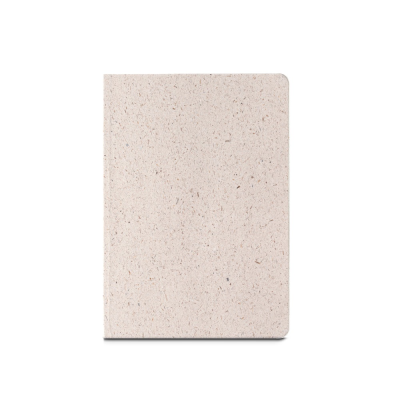 Picture of ORGANIC SEMI-RIGID A5 NOTE PAD in Light Natural