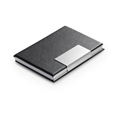 Picture of REEVES ALUMINIUM METAL AND PU CARD HOLDER in Black