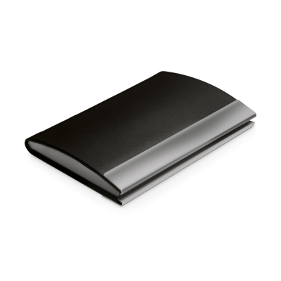 Picture of SANDLER METAL AND PU CARD HOLDER in Black