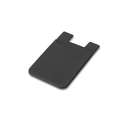 Picture of SHELLEY SILICON SMARTPHONE CARD HOLDER in Black