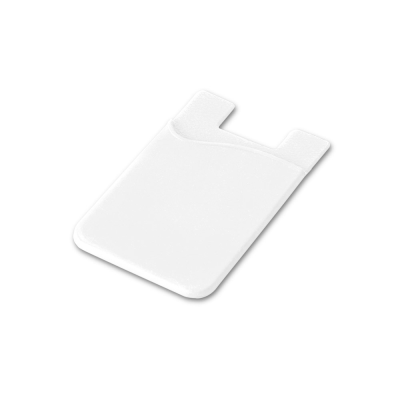 Picture of SHELLEY SILICON SMARTPHONE CARD HOLDER in White