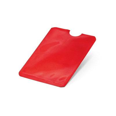 Picture of MEITNER RFID-BLOCKING ALUMINIUM METAL CARD HOLDER in Red