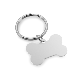 Picture of PAW BONE SHAPE ALUMINIUM METAL KEYRING