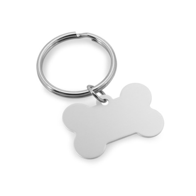 Picture of PAW ALUMINIUM METAL KEYRING.