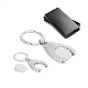 Picture of PORTHOS METAL TROLLEY COIN KEYRING
