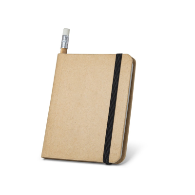Picture of BRONTE A7 NOTE PAD with Plain x Sheet in Natural
