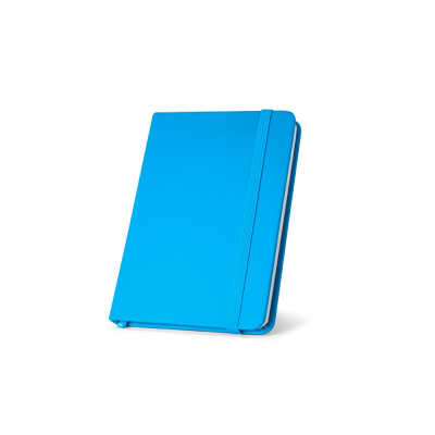 Picture of MEYER POCKET NOTE BOOK in PU with Plain x Sheet in Light Blue