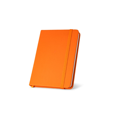 Picture of MEYER POCKET NOTE BOOK in PU with Plain x Sheet in Orange