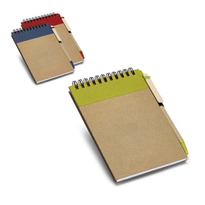 Picture of RINGORD SPIRAL POCKET NOTE BOOK with Recycled Paper.