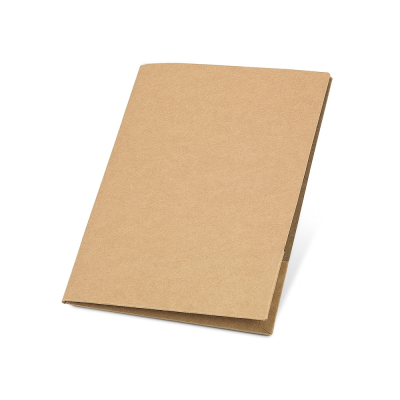 Picture of PUZO A4 100% RECICLED PAPER DOCUMENT FOLDER in Natural