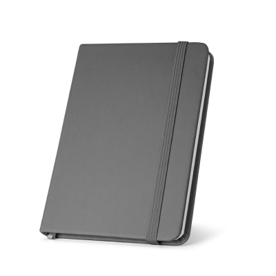 Picture of HEMINGWAY A5 PU NOTE PAD with Plain x Sheet in Grey