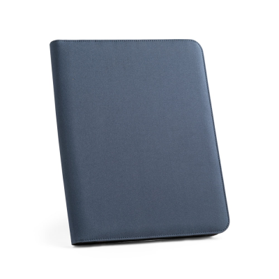 Picture of EMERGE FOLDER A4 FOLDER in Recycled Polyester in Blue