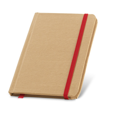 Picture of FLAUBERT POCKET SIZED NOTE PAD with Plain in Red