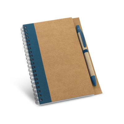 Picture of ASIMOV B6 SPIRAL-BOUND NOTE PAD with Plain in Blue