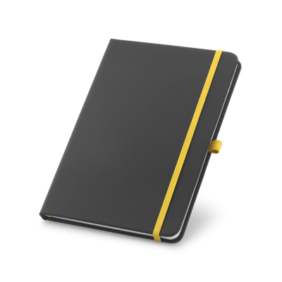 Picture of CORBIN A5 NOTE BOOK in PU with Lined x Sheet in Yellow
