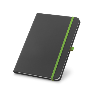 Picture of CORBIN A5 NOTE BOOK in PU with Lined x Sheet in Pale Green
