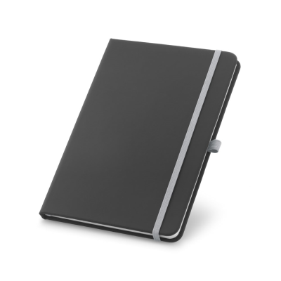 Picture of CORBIN A5 NOTE BOOK in PU with Lined x Sheet in Pale Grey