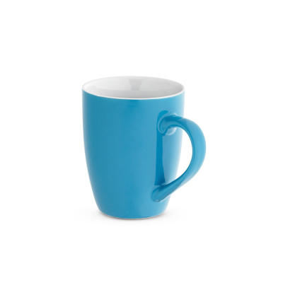 Picture of CINANDER CERAMIC POTTERY MUG 370 ML in Light Blue