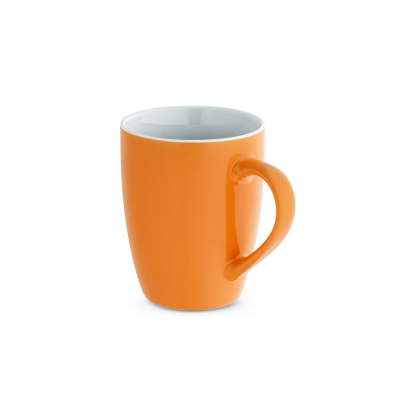 Picture of CINANDER CERAMIC POTTERY MUG 370 ML in Orange