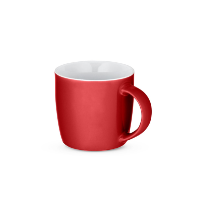 Picture of COMANDER CERAMIC POTTERY MUG 370 ML in Red