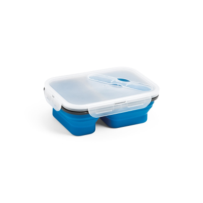 Picture of DILL LUNCH BOX RETRACTABLE HERMETIC BOX in Silicon & PP in Blue