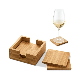 Picture of GAUTHIER BAMBOO COASTER SET