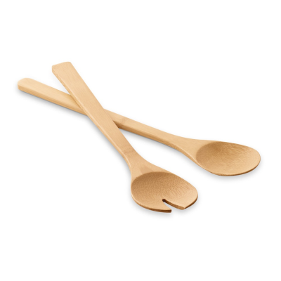 Picture of SALVY SET OF 2 SALAD SERVERS in Natural