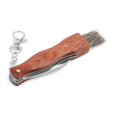 Picture of GUNTER POCKET KNIFE in Stainless Steel Metal & Wood in Natural