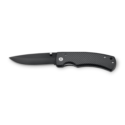 Picture of ALICK POCKET KNIFE in Stainless Steel Metal & Metal in Black
