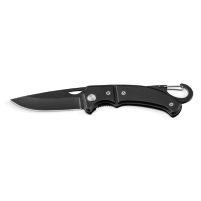 Picture of FRED POCKET KNIFE in Stainless Steel Metal & Metal in Black