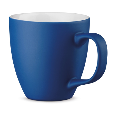 Picture of PANTHONY MAT 450 ML HYDROGLAZE PORCELAIN MUG in Blue