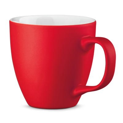 Picture of PANTHONY MAT 450 ML HYDROGLAZE PORCELAIN MUG in Red