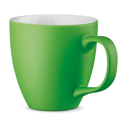 Picture of PANTHONY MAT 450 ML HYDROGLAZE PORCELAIN MUG in Pale Green