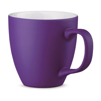 Picture of PANTHONY MAT 450 ML HYDROGLAZE PORCELAIN MUG in Purple