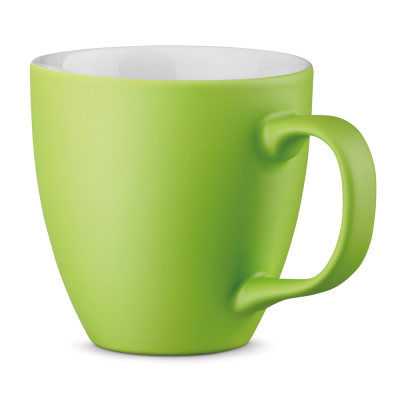 Picture of PANTHONY MAT 450 ML HYDROGLAZE PORCELAIN MUG in Lime Green