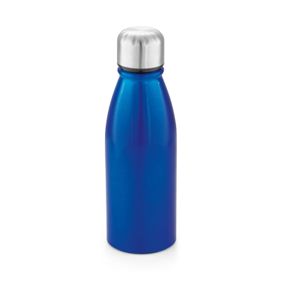 Picture of BEANE 500ML ALUMINIUM METAL SPORTS BOTTLE in Royal Blue