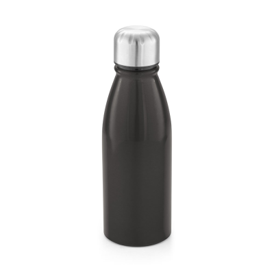 Picture of BEANE 500ML ALUMINIUM METAL SPORTS BOTTLE in Gun Metal