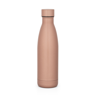 Picture of BUFFON 500 ML STAINLESS STEEL METAL THERMOS BOTTLE in Champagne