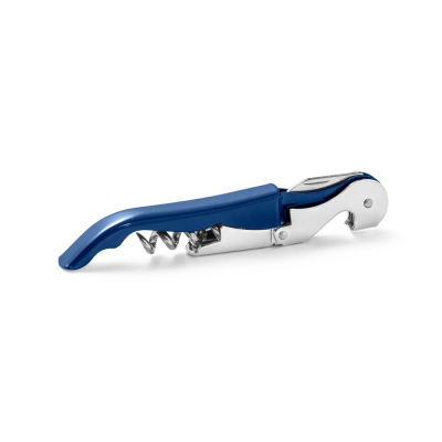 Picture of MALBEC METAL AND PP CORKSCREW BOTTLE OPENER in Royal Blue