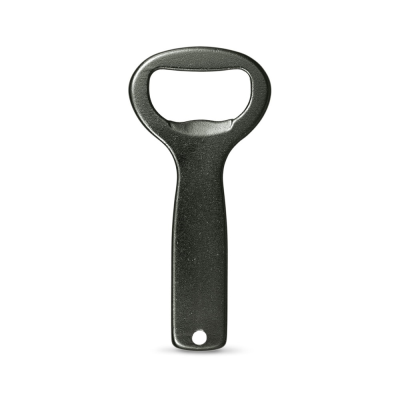 Picture of BARLEY BOTTLE OPENER in Aluminium Metal in Black