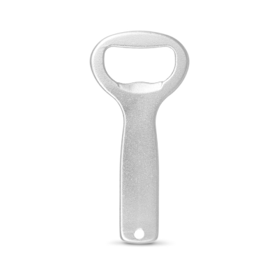 Picture of BARLEY BOTTLE OPENER in Aluminium Metal in Satin Silver